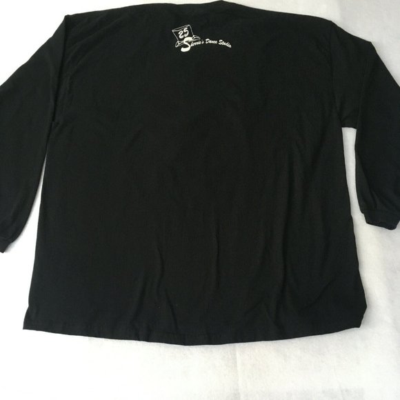 #76 Jerzees High Cotton 25 Sherrie's Dance Studio Graphic t shirt Mens Sz 3X - Picture 9 of 9